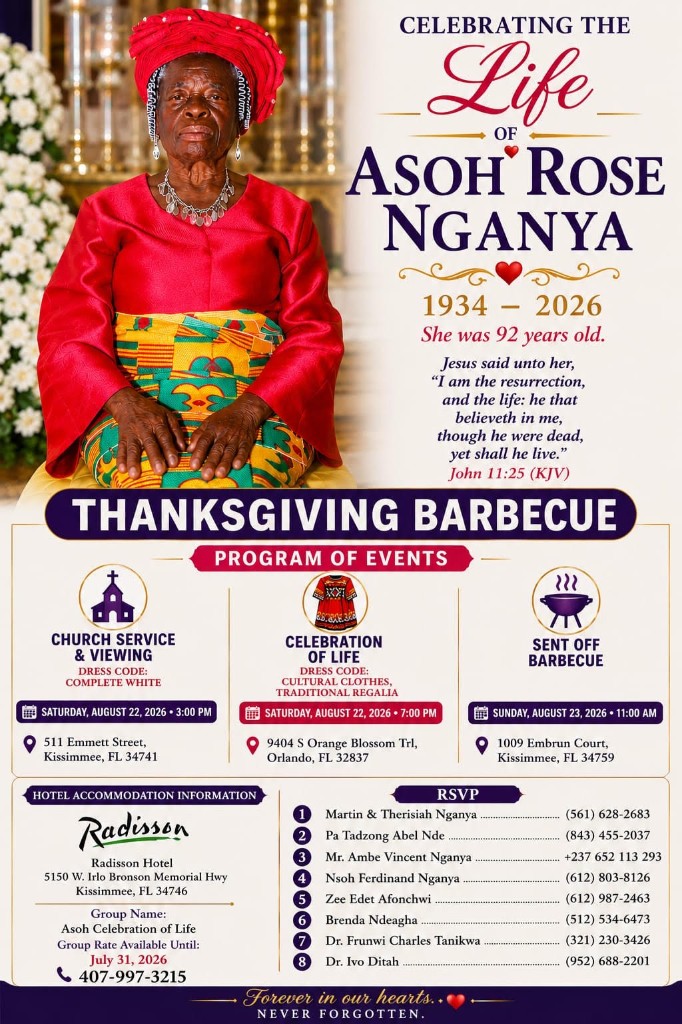 Official Celebration of Life memorial poster